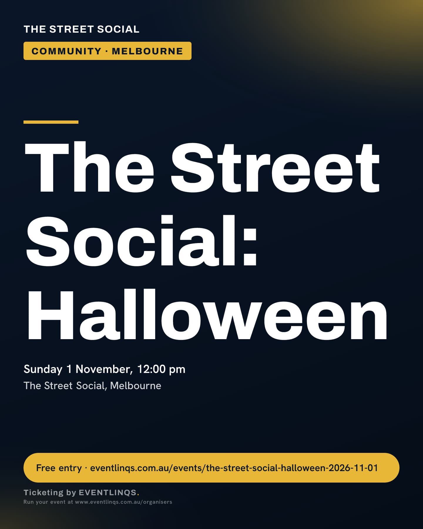 The Street Social: Halloween