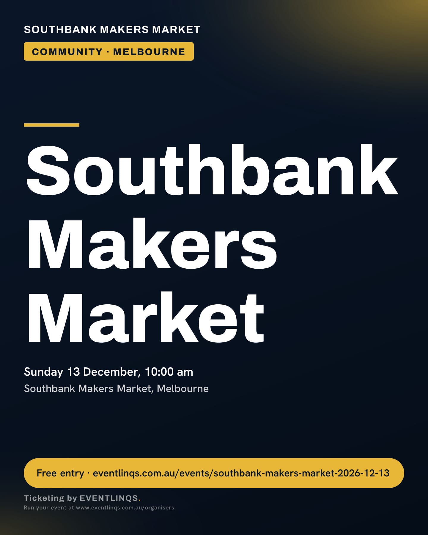 Southbank Makers Market