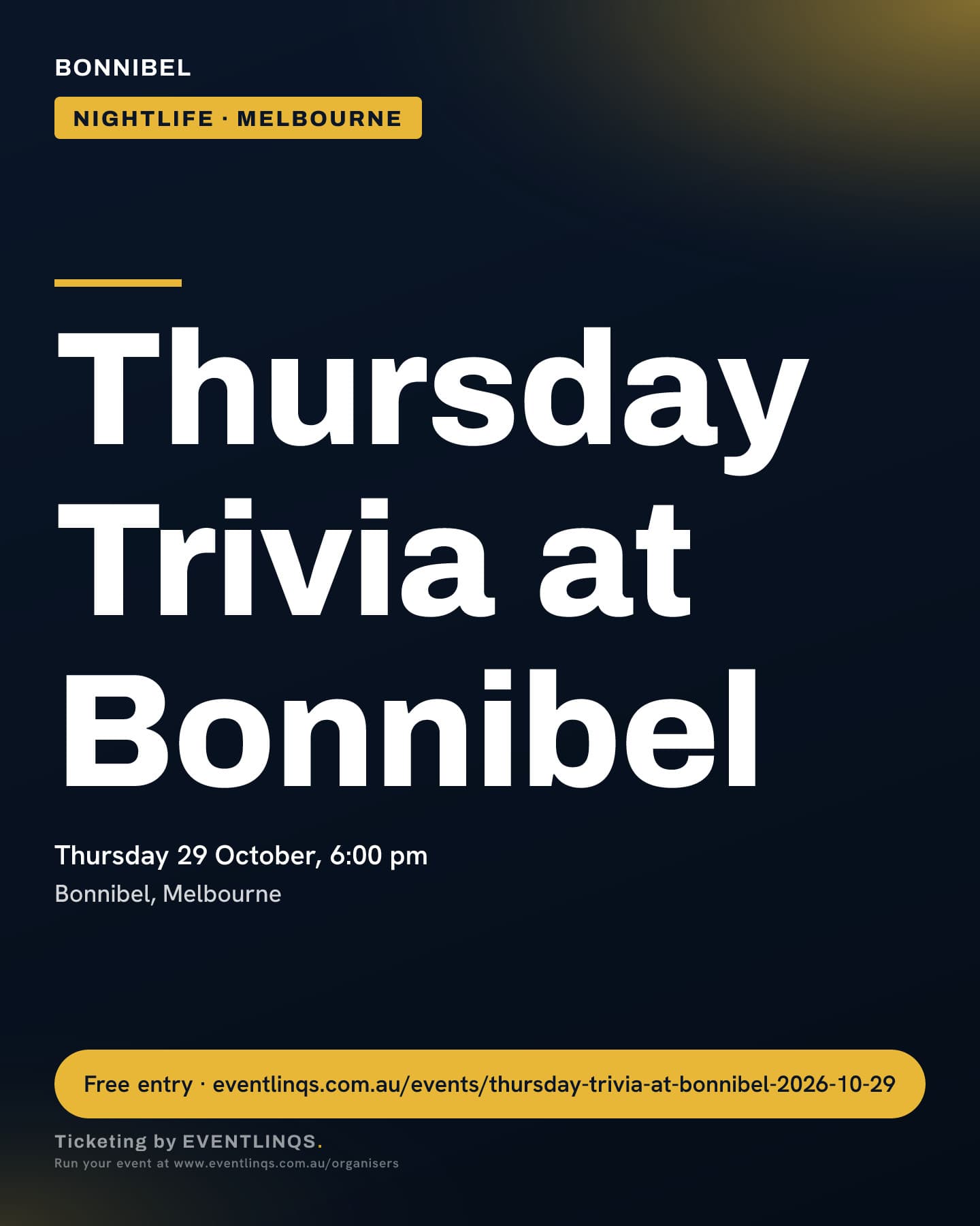 Thursday Trivia at Bonnibel
