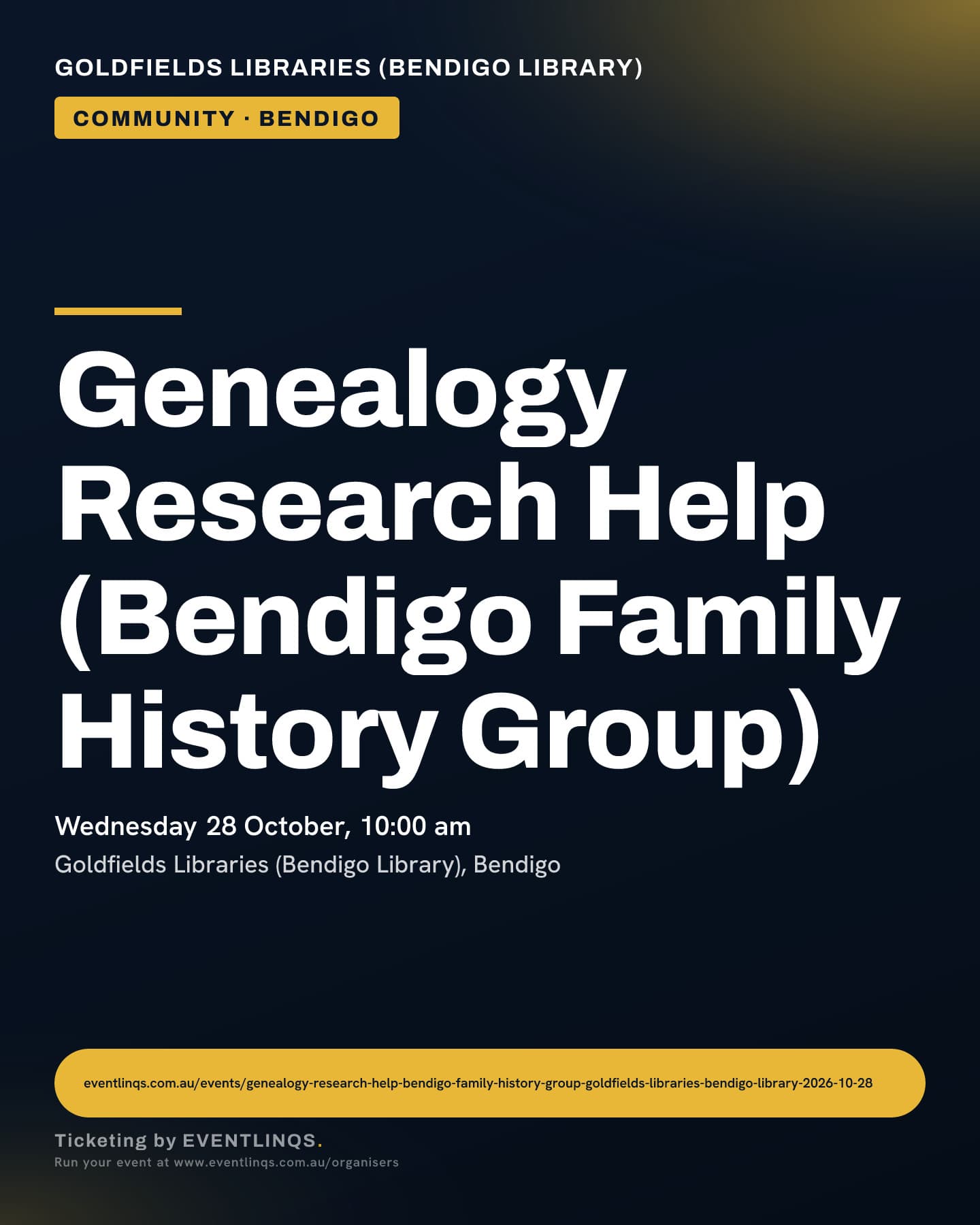 Genealogy Research Help (Bendigo Family History Group)