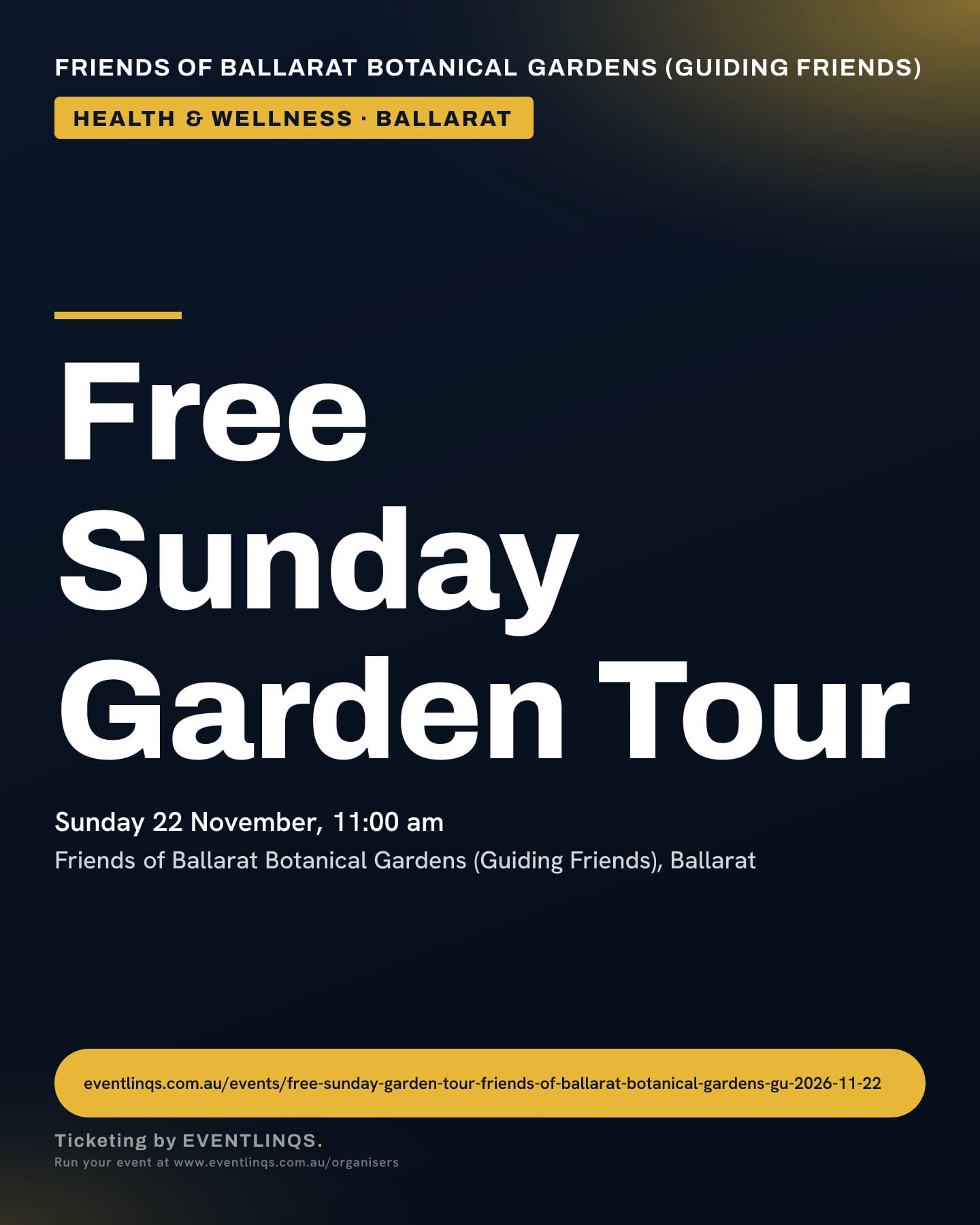 Free Sunday Garden Tour