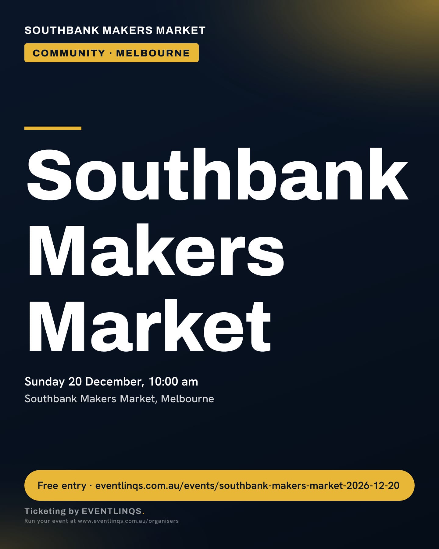 Southbank Makers Market