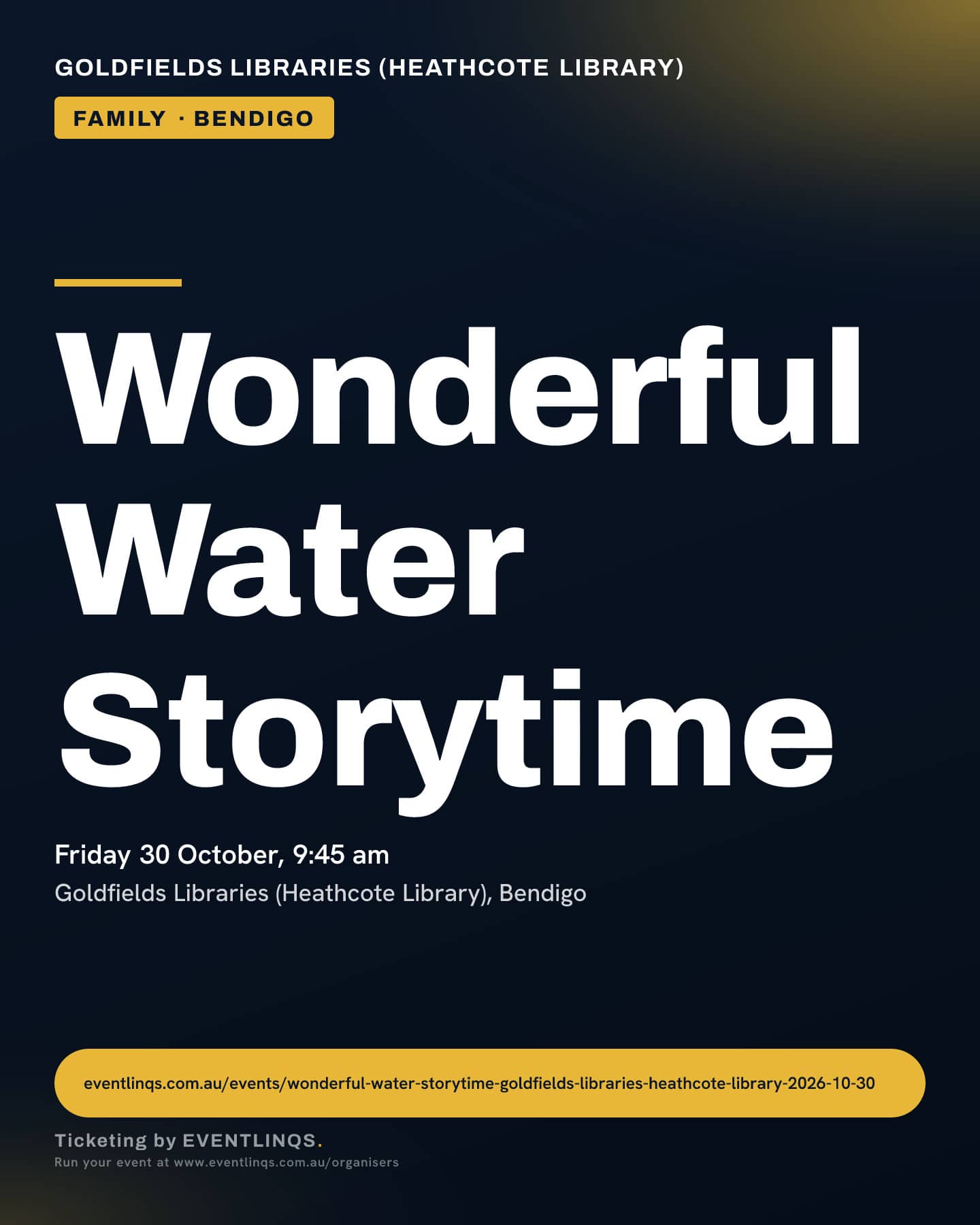 Wonderful Water Storytime