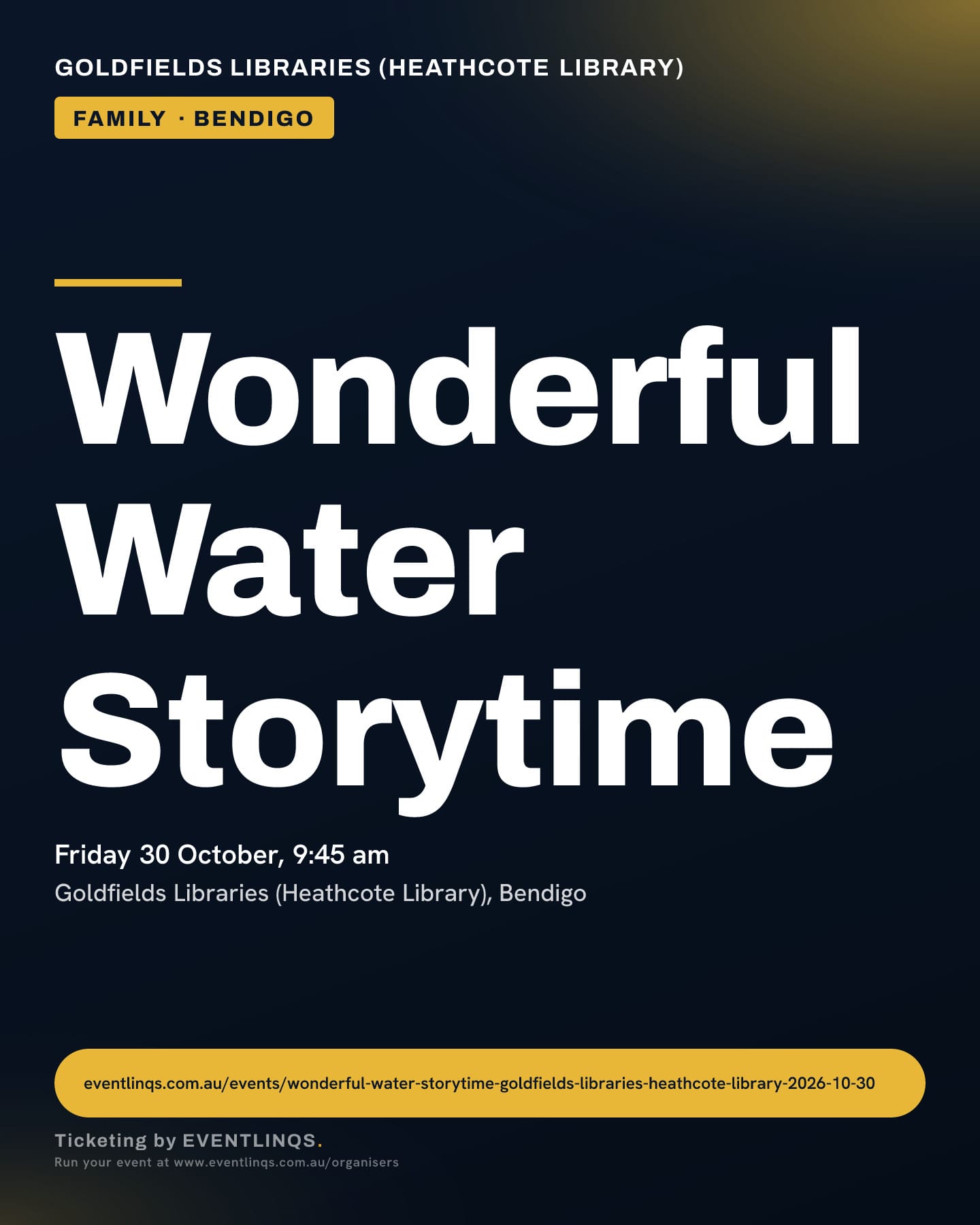 Wonderful Water Storytime
