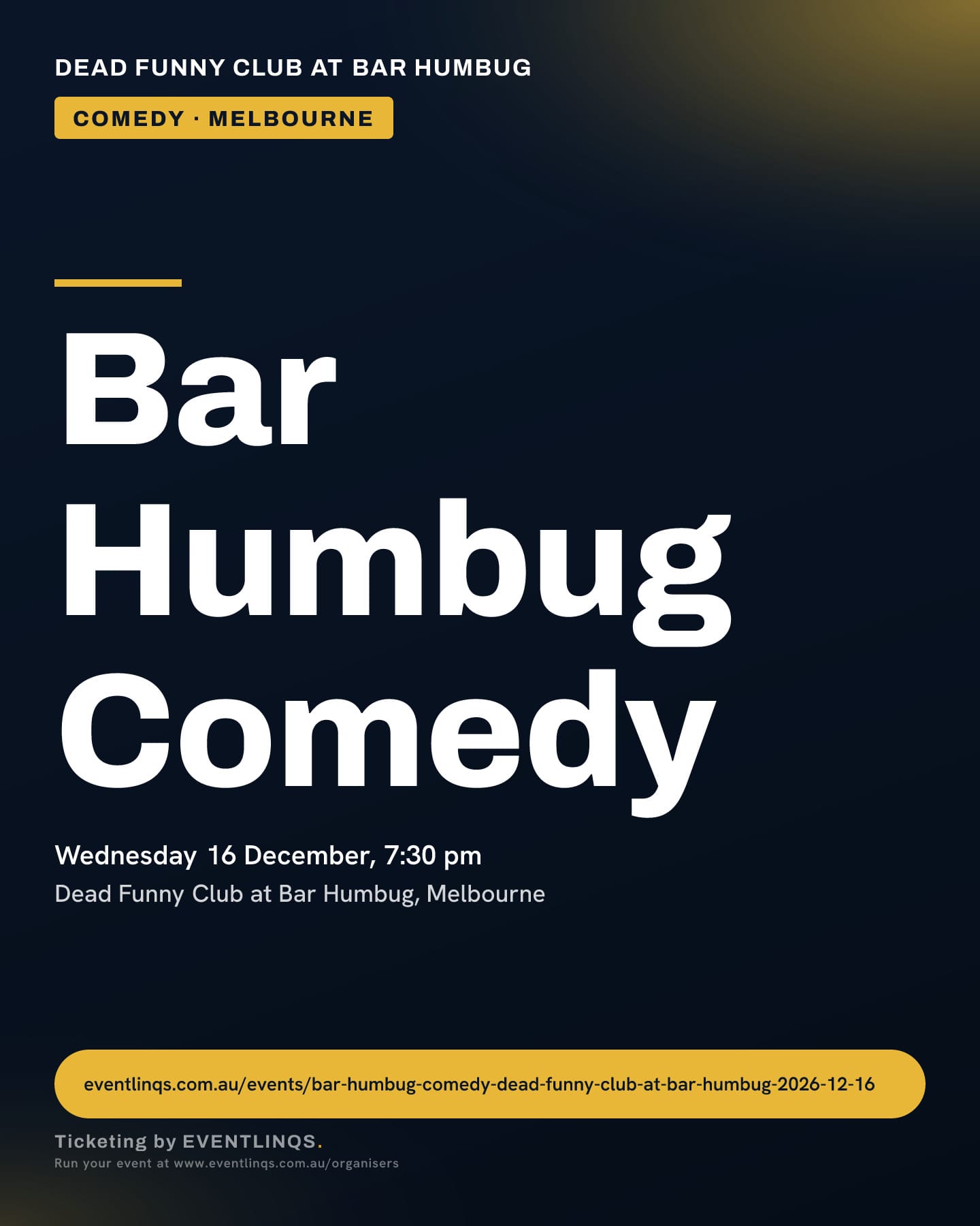 Bar Humbug Comedy