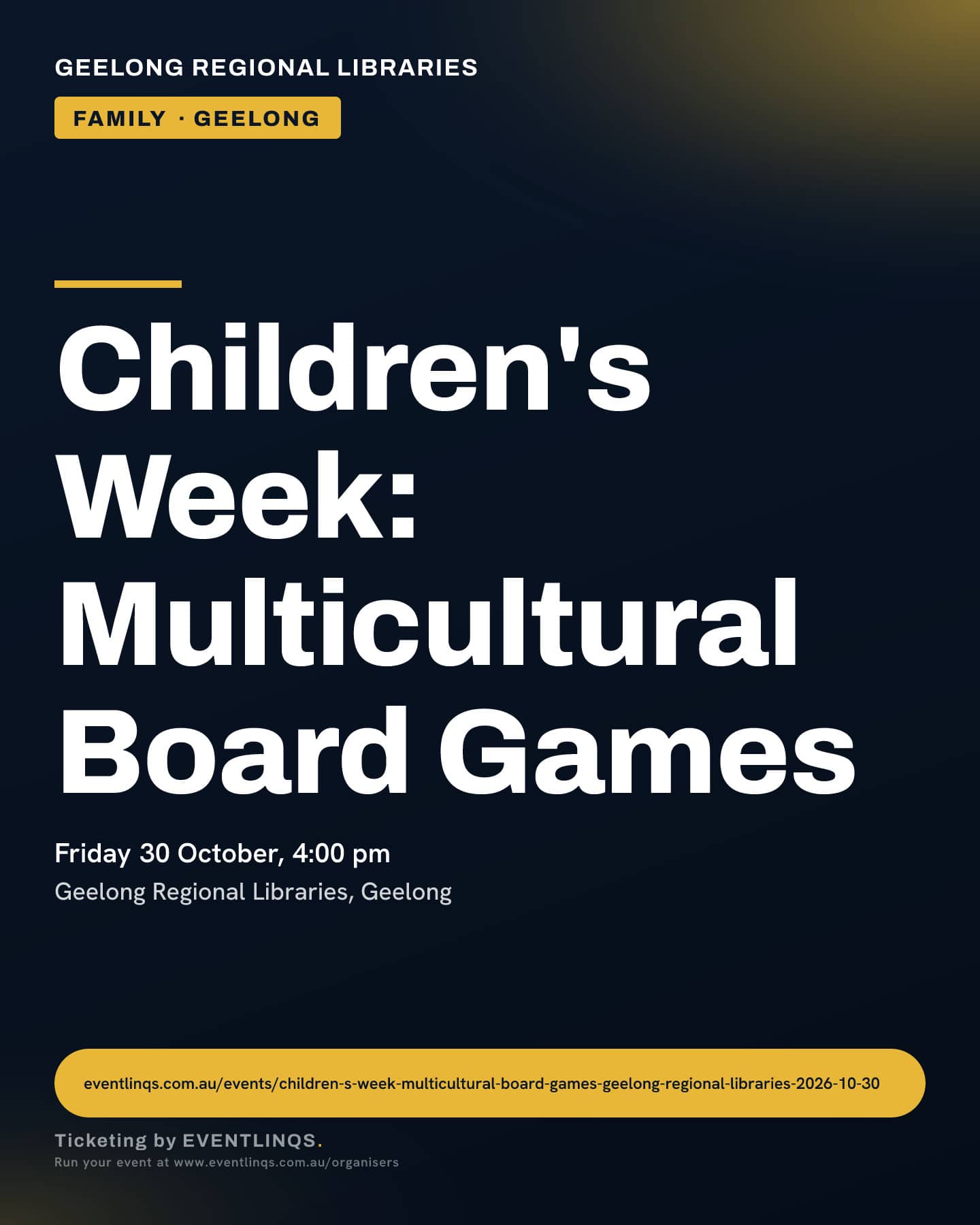 Children's Week: Multicultural Board Games