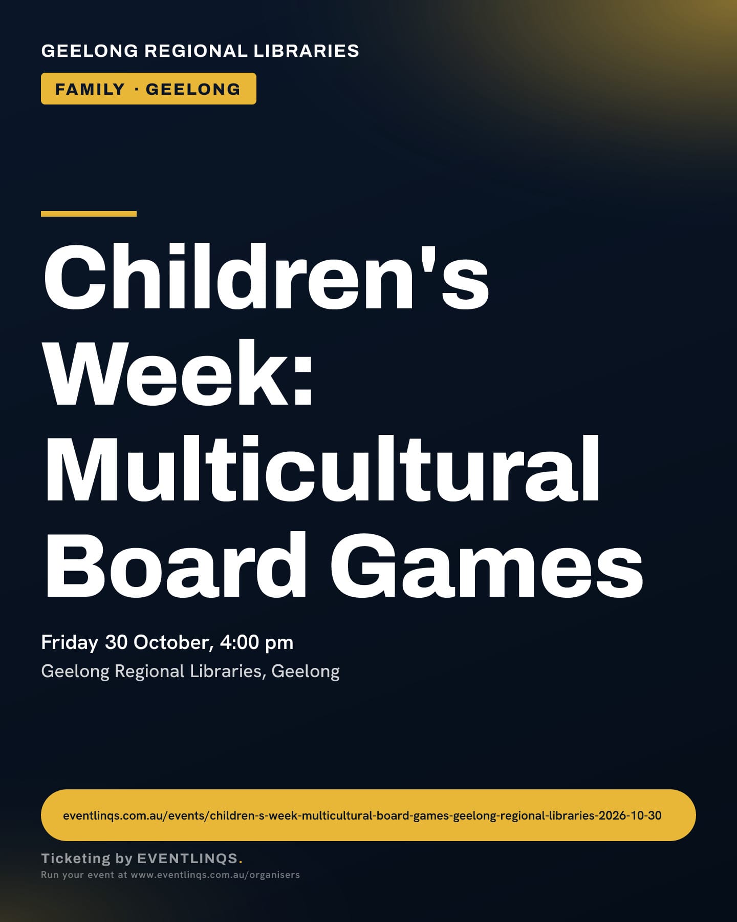 Children's Week: Multicultural Board Games
