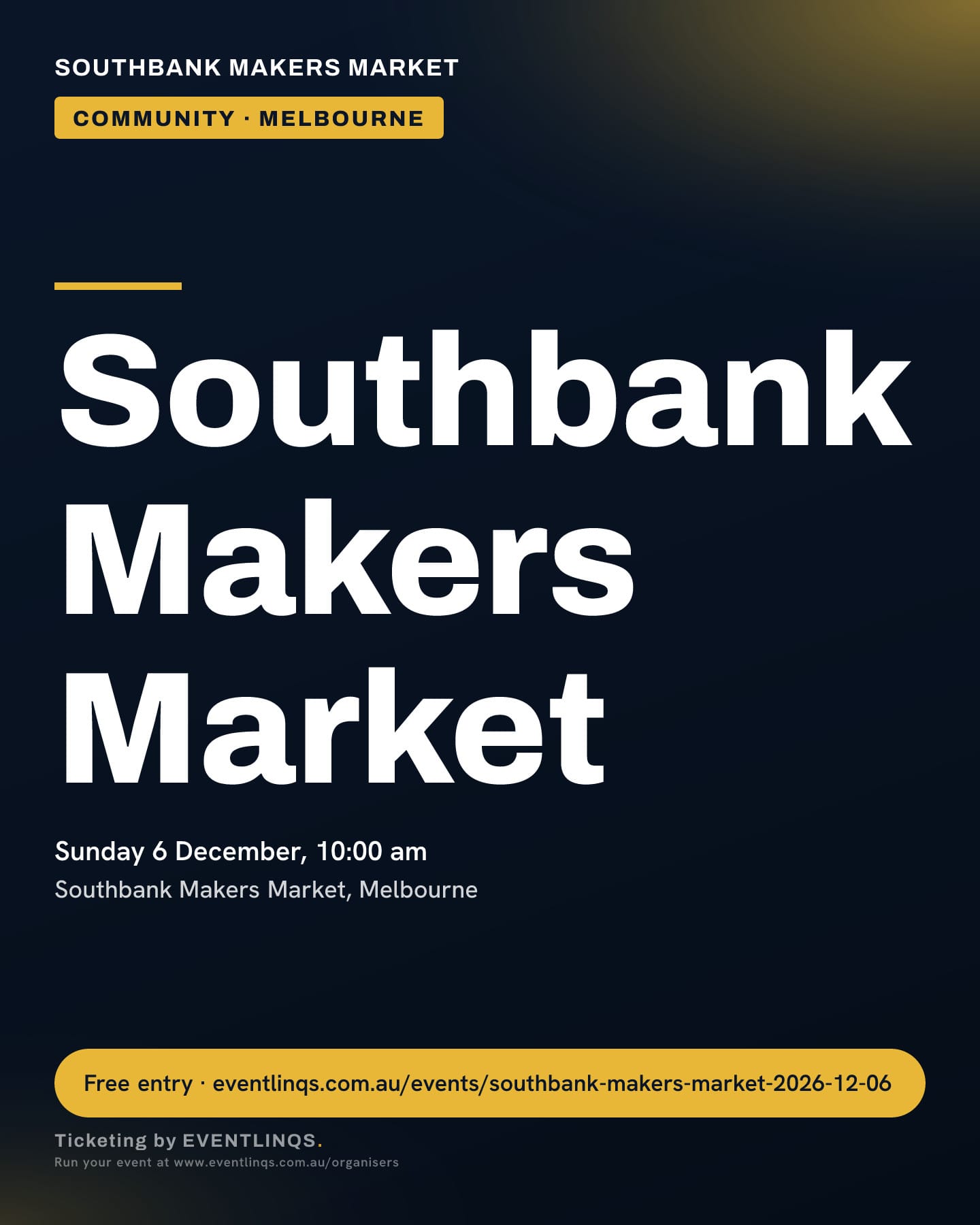 Southbank Makers Market