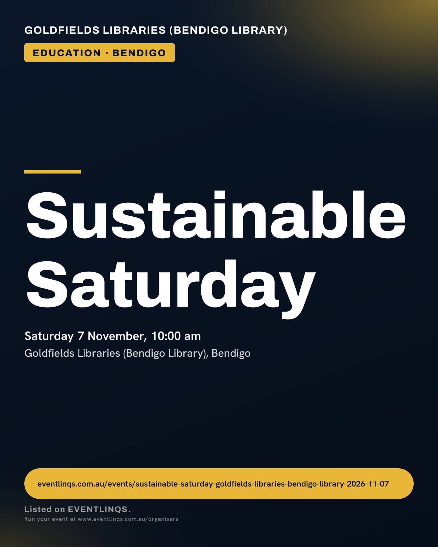 Sustainable Saturday