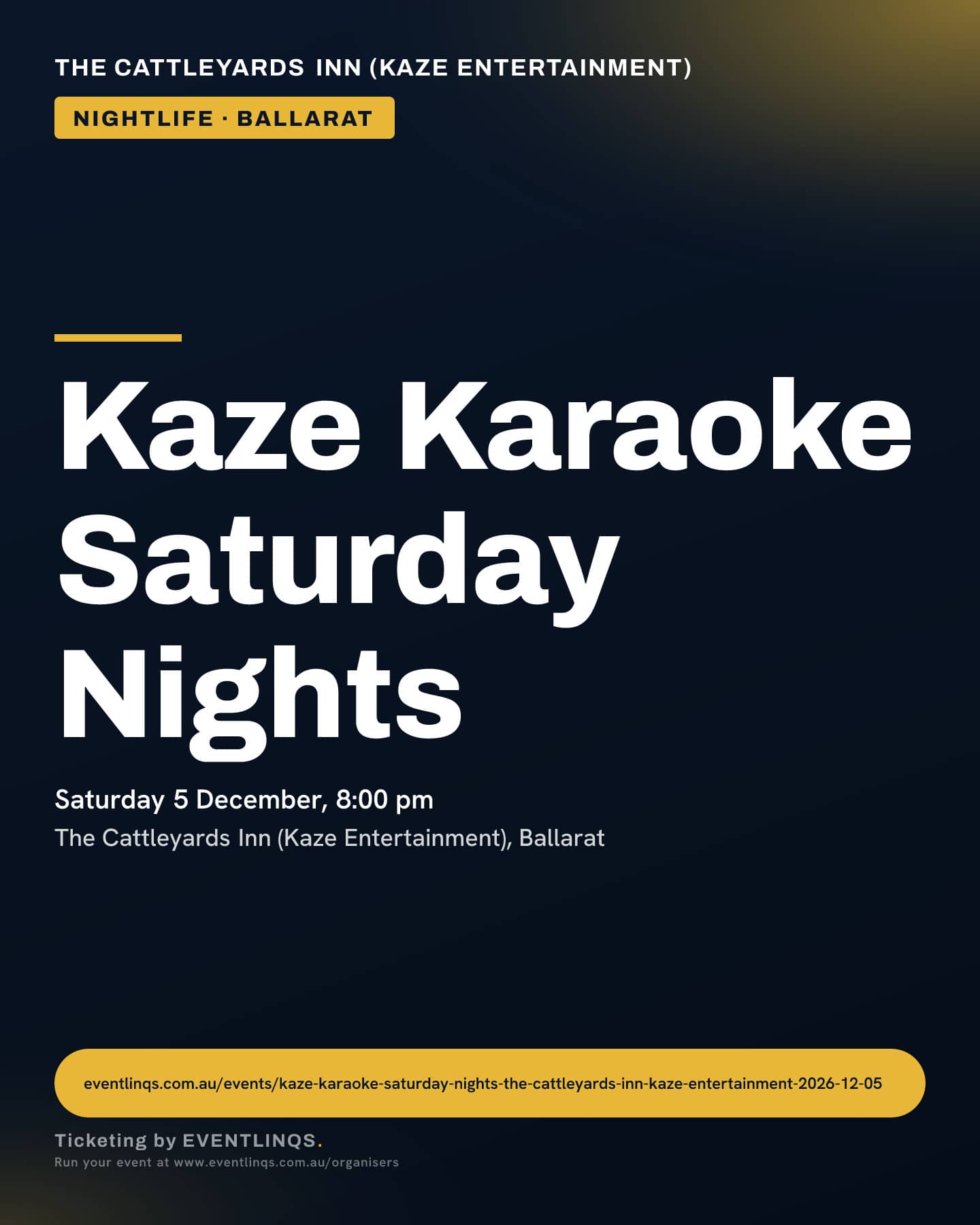 Kaze Karaoke Saturday Nights