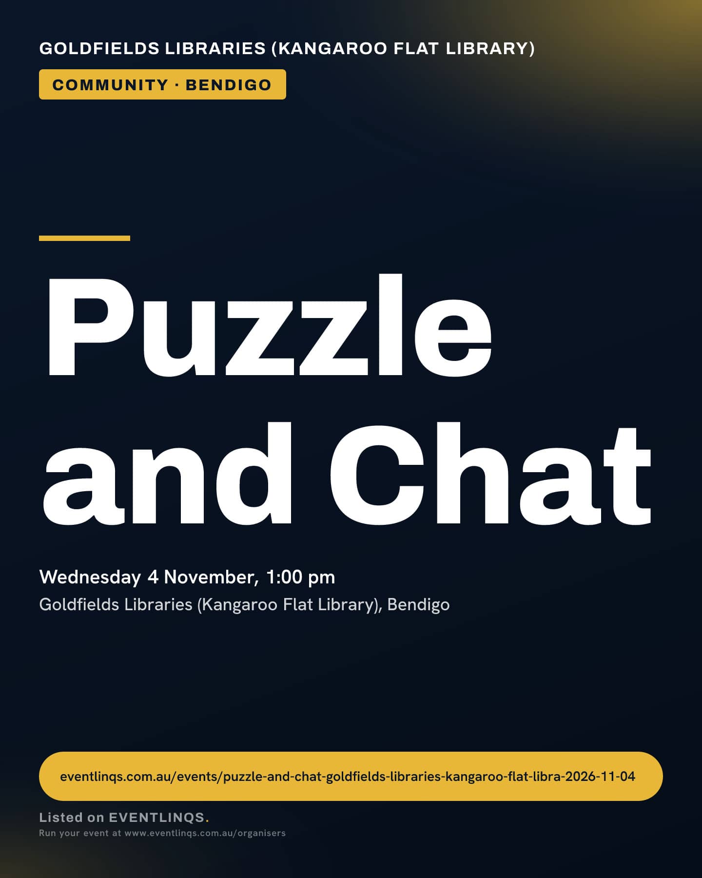 Puzzle and Chat