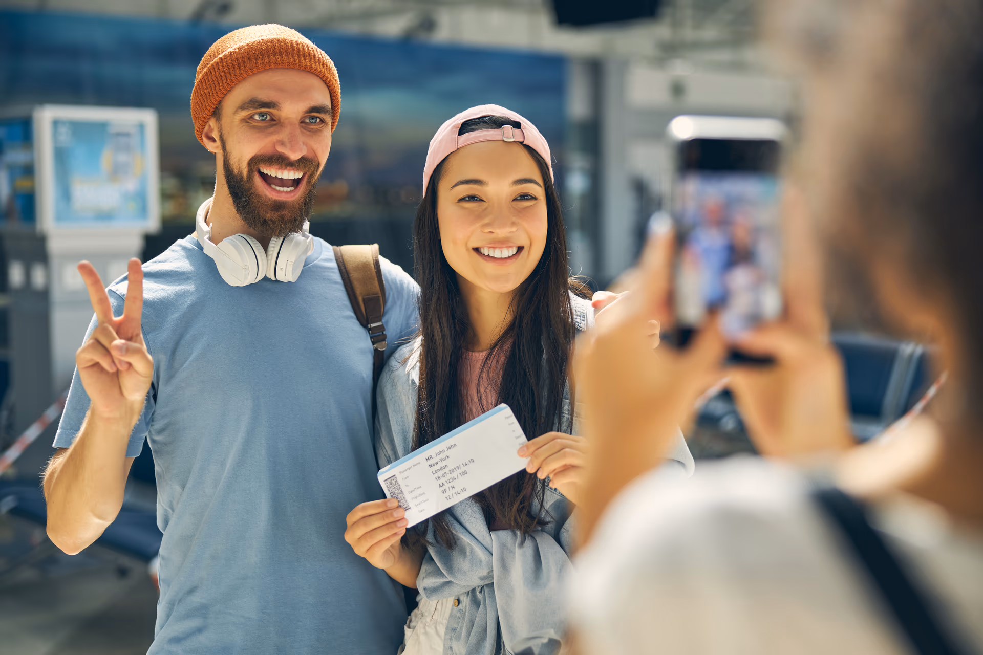 A moment of buying tickets to a live event